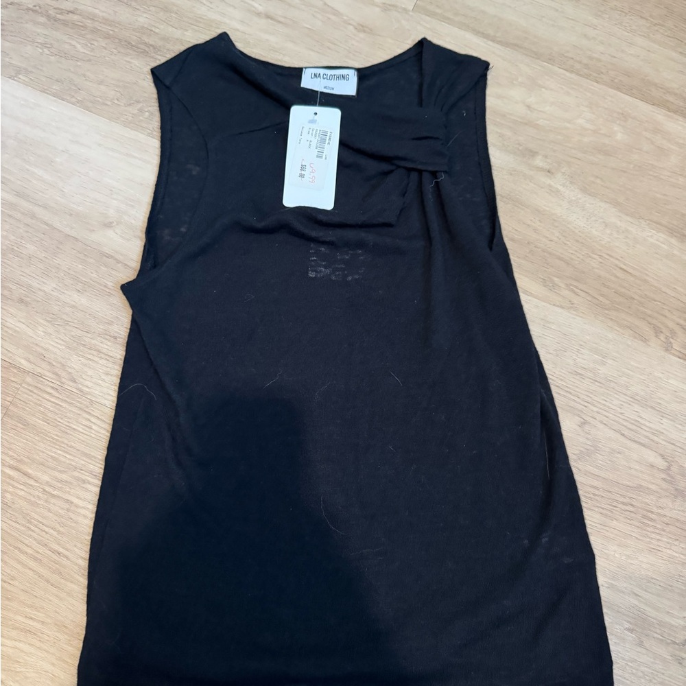 LNA Classic Black Tank Top